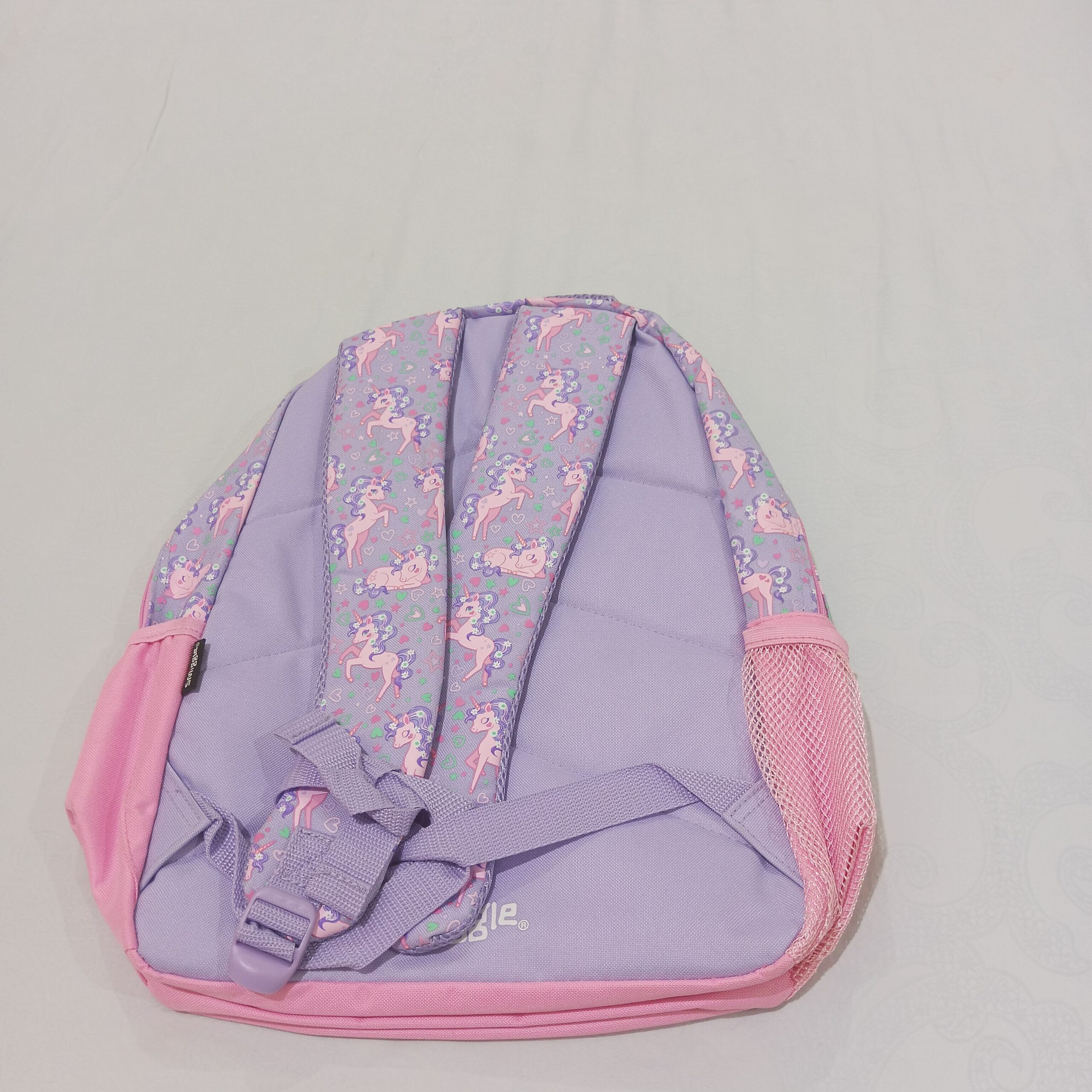 Tas Ransel Anak Sekolah "Smiggle Jump Classic" warna Pink motif Unicorn - Gambar 3